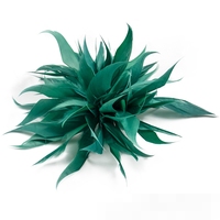 Fournitures de chapellerie Sinamay Base Chapeau Décoration Plume D'oie Fleur Montage Avec Fil Accessoire