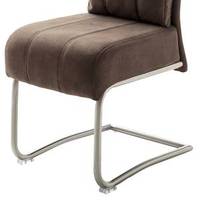 Vente de gros Mobilier Hôtel Chaises de salle à manger nordiques modernes avec dossier Chaises de salle à manger rembourrées en tissu de velours