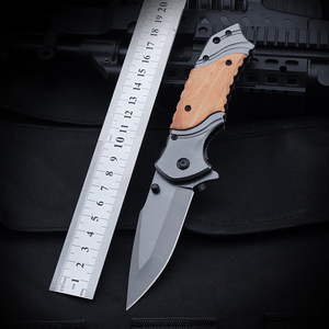 Độ cứng cao bằng thép không gỉ ngoài trời gấp dao di động chiến thuật sinh tồn bỏ túi để tự vệ - Product Image 3