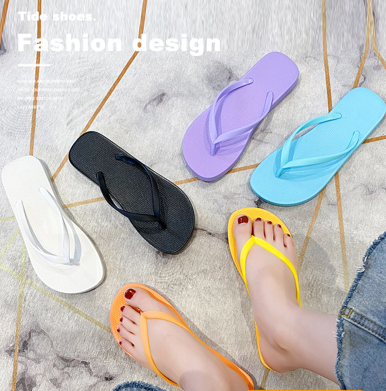 Custom Logo Women Flip-Flops Slippers Non-Slip Couple Flip Flops Cheap For Sale