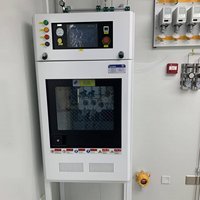 Armoire à gaz spéciale UHP pour la distribution de gaz de laboratoire industriel, système de distribution automatique de gaz en bouteille HP pour la sécurité des gaz dangereux