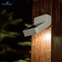 Meilleur prix applique murale solaire pour l'extérieur étanche clôture de jardin lampe murale lampes solaires