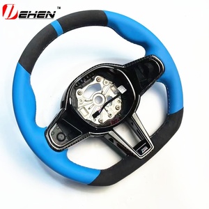 Upgrade CS Carbon Fiber <b>Flats</b> Steering Wheel for 5/6/7/8 Series X1/X2/X3/X4/X5/X6/X7 Sports Style Leather Restoration QJ-BWG2-3 - Product Image 4