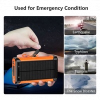 Cargador Solar de 30w, Banco de Energía de 30000 mAh, Carga Rápida de 50000 mAh, Energía Solar Magnética