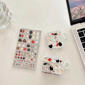 เคสลายหนังจระเข้แบบ DIY สำหรับ <span class=keywords><strong>Apple</strong></span> Airpods 3 Pro 2  ฝาครอบหูฟังไร้สาย กล่องชาร์จสำหรับ Airpods 4 - Product Image 2