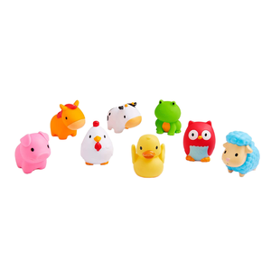Jouets <span class=keywords><strong>de</strong></span> <span class=keywords><strong>bain</strong></span> pour bébé en PVC souple et coloré, ensemble <span class=keywords><strong>de</strong></span> canards et <span class=keywords><strong>de</strong></span> dinosaures, <span class=keywords><strong>jouet</strong></span> <span class=keywords><strong>de</strong></span> <span class=keywords><strong>bain</strong></span> pour enfants en bas âge, améliore le plaisir du <span class=keywords><strong>bain</strong></span>, en plastique - Product Image 1