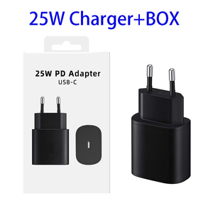 25W PD Usb-c Travel adattatore di alimentazione tipo C cavo di ricarica veloce per <span class=keywords><strong>Samsung</strong></span> Note 10 S24 S23 S21 - Product Image 6