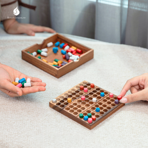 Sudoku couleur : Puzzle Sudoku en bois 9x9, grille multicolore, jeu de logique avec pions, casse-tête, jeu de stratégie éducatif pour enfants et adultes - Product Image 6