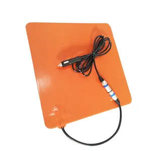 Chauffage de livraison de nourriture certifié CE ROHS 12V 24V 300*300MM coussin chauffant pour sac à <span class=keywords><strong>Pizza</strong></span> chauffage en Silicone - Product Image 5