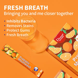 Travel Mondwater Probiotische Fruitsmaak Mondverzorging Mondwater Voor Frisse Adem - Product Image 5