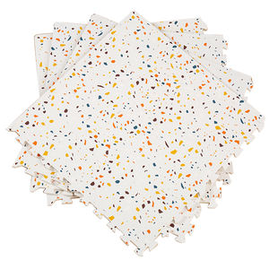 Alfombrillas de espuma de madera con estampado de suelo de <span class=keywords><strong>Eva</strong></span> marmoleado, alfombras de rompecabezas suaves, alfombrillas personalizadas de Tatami para interiores para Excecises - Product Image 5