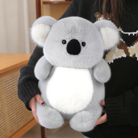 Adorable Koala 40cm en Coton PP Doux, Couette Brodé pour Décoration de Fête, Cadeau Réconfortant, Jouet en Peluche pour Enfants Amoureux des Animaux