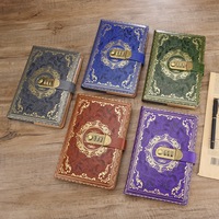 Journal intime créatif avec mot de passe rétro A5 avec couverture en papier couverture rigide et cadeau verrouillé