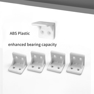 Support <span class=keywords><strong>d</strong></span>'<span class=keywords><strong>angle</strong></span> en plastique ABS pour meubles, connecteur de code fixe, support <span class=keywords><strong>d</strong></span>'<span class=keywords><strong>angle</strong></span> à 90 degrés, support <span class=keywords><strong>d</strong></span>'étagère en plastique, support <span class=keywords><strong>d</strong></span>'<span class=keywords><strong>angle</strong></span> - Product Image 2