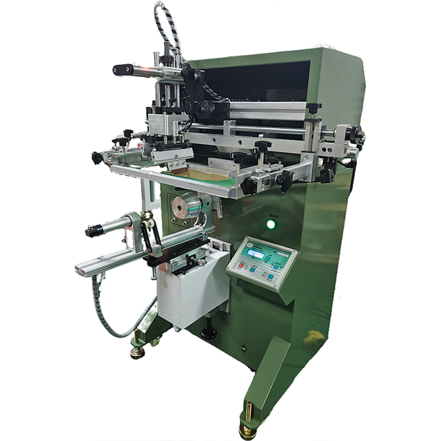 Electric Rotary Flat Screen Printing Machine 2/3/4 Station Silk Screen Printer Machinery With Vacuum Table for Leather Insoles