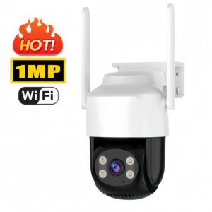 Caméra WiFi PTZ pour entreprise à domicile, CMOS 720P HD, vision nocturne couleur, détection de mouvement, carte SD, cloud, IP66 étanche, 2MP H.265 - Product Image 2