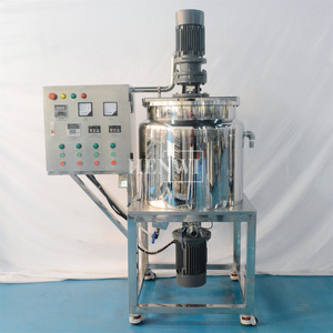 Machine de mélange chauffante Henwi de 100 litres pour produits de soin de la peau, cosmétiques solides ou <span class=keywords><strong>semi</strong></span>-solides, soins des cheveux et du corps - Product Image 1