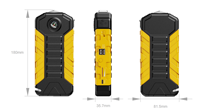 Batterie de secours 12V pour voiture Jumper Starter 8000mAh 600A Peak Current pour toutes les voitures