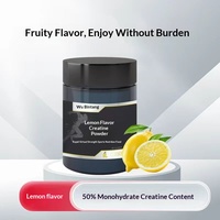 Poudre de créatine monohydrate aromatisée aux fruits personnalisable, dextrine cyclique à haute chaîne 99,99 % haute pureté 300 g pour l'entraînement sportif et la remise en forme