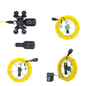 กล้องงูอุตสาหกรรม7นิ้ว DVR,กล้องเลนส์คู่30ม./50ม. 1080P HD สายท่อระบายน้ำกล้องวิดีโอตรวจสอบท่อ - Product Image 3