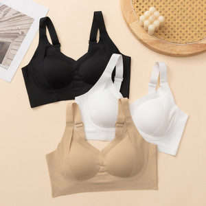 <span class=keywords><strong>Sujetador</strong></span> Deportivo Sin Costuras Push Up Plus Size para Mujer, Suave, Transpirable, con Soporte, Efecto Lifting, Antideslizante, Sensación de Segunda Piel - Product Image 3