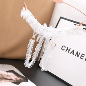 Tanga Sexy Transparente de Cintura Baja con Encaje para Mujeres Jóvenes - Product Image 2