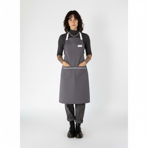 Grembiule da Cucina Oslo in Vera Pelle e Cotone, Impermeabile, Riutilizzabile per Pulizie, per Chef, BBQ, Uso Commerciale e Ristoranti - Product Image 2