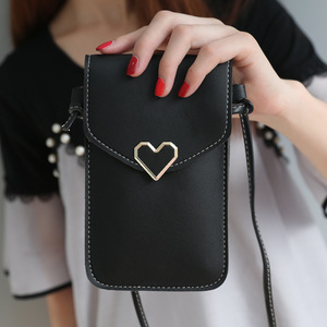 Étui universel en cuir PU pour téléphone portable, <span class=keywords><strong>pochette</strong></span> de poignet, étui de poche, sangle de cou pour Samsung S10 pour iPhone 12 11 <span class=keywords><strong>Huawei</strong></span> <span class=keywords><strong>P30</strong></span> V20 - Product Image 5