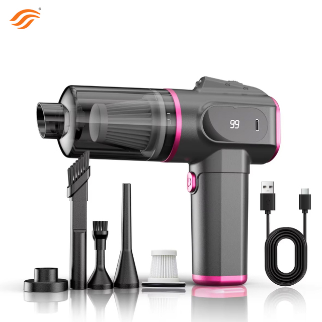 Wireless Handheld Portable Car & Home Dual-use Bagless Lightweight USB-powered High-power Mini Vacuum Cleaner