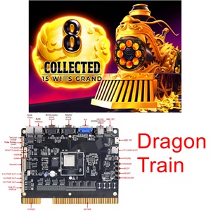 Carte de jeu verticale <span class=keywords><strong>Dragon</strong></span> Train Chi Lin Wims avec bobine adhésive PCB pour machine de jeu d'arcade à monnayeur - Product Image 1