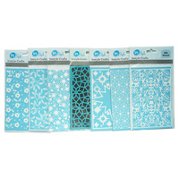Nouveaux pochoirs en plastique pour la peinture artistique, pochoirs de dessin pour étudiants, pochoirs pour le scrapbooking et la création de cartes DIY