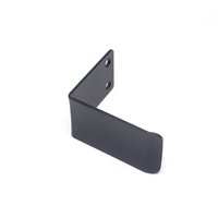 Support de casque portable en alliage d'aluminium estampé de style personnalisé à angle droit