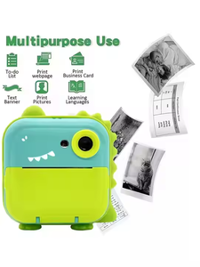 Trẻ Em 1080P 48MP Kép Video Kỹ Thuật Số Máy Ảnh 2.4Inch Ips Ảnh Phim Hoạt Hình Thiết Kế Lọc CMOS Hoàn Hảo Món Quà Sinh Nhật Cho Trẻ Em - Product Image 2