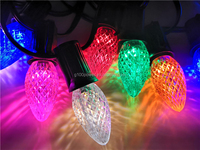 Accu-ampoules LED de remplacement, éclairage de noël, pour décoration de fêtes, C7, C9, incroyable