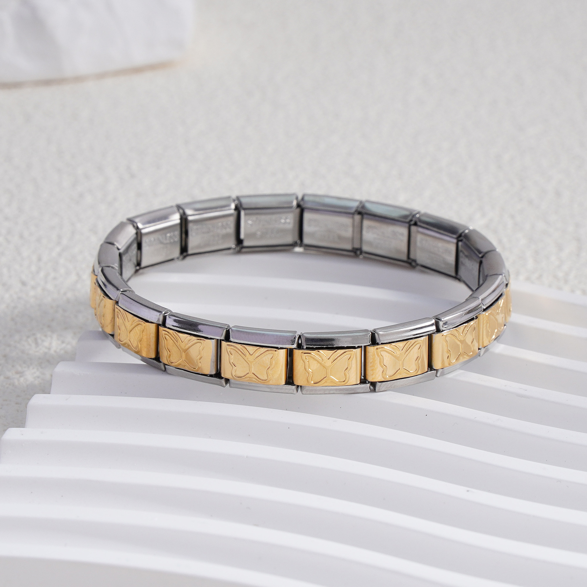 Butterfly Module Bracelet (Two-tone)