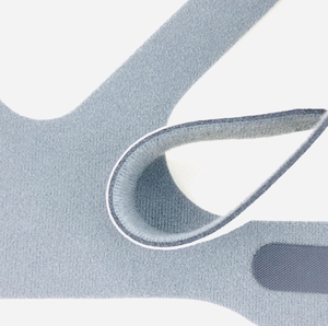 Custom Logo Universele Grijze <span class=keywords><strong>Cpap</strong></span> Hoofddeksels Bandjes Medische Ademhalingsapparaatmasker Hoofdband Strap Neusmasker Hoofddeksels Band - Product Image 2