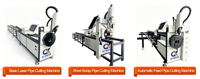 Machines de découpe laser CNC pour tubes de rampe d'escalier, machine de découpe de tubes carrés en acier inoxydable avec une longueur de déchets plus courte