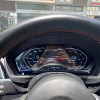 Tulis 6WB Style Digital Cluster untuk BMW Seri 3 4 F30 F31 F32 F36 2013-2019 Sistem Linux LCD Speedometer Instrumen Dashboard