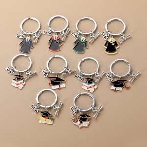 2026 Personalized Cap With <b>Books</b>, Keychain Graduation Souvenir - Product Image 2