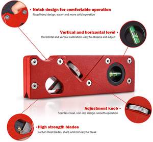 Raboteuse à chanfrein avec support pour le travail du bois, raboteuse à main pour rabottage rapide des bords, <span class=keywords><strong>Radian</strong></span> de coin, coupe d'avion, charpentier, outil de bricolage - Product Image 4