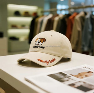 Lettre personnalisée initiale bébé infantile casquette de Baseball chapeau <span class=keywords><strong>cadeau</strong></span> enfant en bas âge enfants chien chapeaux - Product Image 3