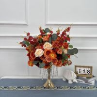 Boule de fleurs blanche DKB Baby's Wedding Breath de 80 cm pour les idées de thèmes de fête florale et les événements