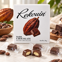 Bouchées de chocolat probiotiques en gros, non-OGM, à base de matières premières de qualité supérieure, pour le soutien digestif