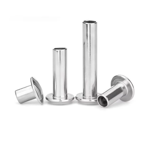 Fabricant de rivets de haute qualité, rivets à tête ronde en aluminium, en acier inoxydable 304, à tête plate, semi-creux, semi-tubulaire - Product Image 1