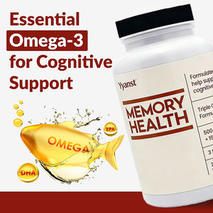 Cápsulas blandas de alta calidad de marca privada con EPA, DHA y VITAMINA E que mejoran la concentración cerebral y apoyan el bienestar cognitivo. - Product Image 2