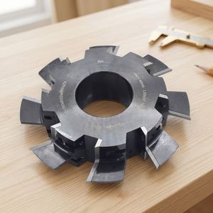 Tête de coupe en bois sur mesure pour une découpe de précision en atelier industriel – Outils de remplacement de broches de raboteuse pour le bois et le bois franc - Product Image 1