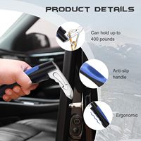 Poignée d'assistance OEM pour voiture avec marteau de sécurité, poignée de soutien automobile pour personnes âgées, handicapées, femmes enceintes, poignée d'assistance portable pour la sortie de voiture