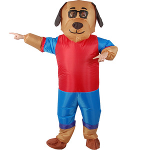 Costume gonflable pour <span class=keywords><strong>chien</strong></span> requin, Cosplay, drôle, Air soufflé, Costume de fête, robe fantaisie, Costume d'halloween pour adulte - Product Image 4