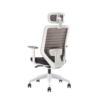 Nouvelle chaise de bureau ergonomique de qualité supérieure pour manager, chaise pivotante en maille pour PDG, chaise de direction avec accoudoirs réglables et appui-tête