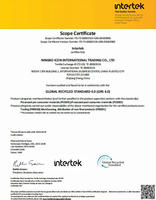 Gránulos de Plástico ABS Reciclado PCR Negro con Certificación GRS, Grado Premium para Moldeo por Inyección de Componentes de Automoción